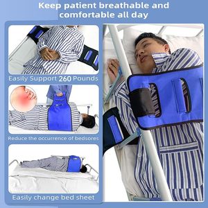 Customized Medical Patient Transfer Turning Belt for Bedridden Elderly Care, Hospital <b>Nursing</b> Repositioning Aid Sling - Product Image 2