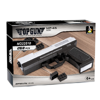 Type 54 pistolet A jouet briques de construction militaire ensemble de pistolet jeu de tir jouet pour enfants pistolet brique jouet Mini bloc d'arme
