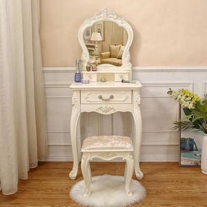 Coiffeuse de chambre à coucher de style européen moderne avec <span class=keywords><strong>miroir</strong></span> éclairé – Table de maquillage tendance - Product Image 3