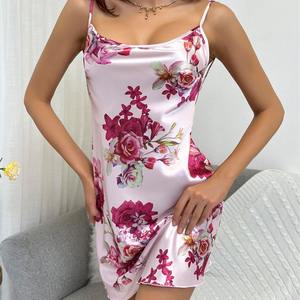 ชุดเดรสให้นมบุตรชุดเดรสราตรีคอกลมสำหรับสตรี - Product Image 3