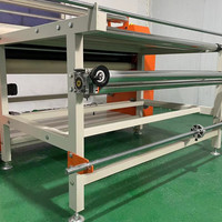 Tissu tissu calandre Sublimation rouleau numérique Textile Machine d'impression huile chauffage rouleau presse