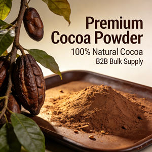 Polvo de Extracto de Cacao Puro Natural Crudo al por Mayor desde Almacenes en EE. UU. y la UE, y Polvo de Cacao Alcalino al 10-12% de 25 kg Sin OGM para Uso Alimentario - Product Image 3