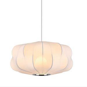 <span class=keywords><strong>Lustre</strong></span> en soie de style vintage pour restaurants, éclairage de magasins, salles à manger, design industriel, LED suspendu, projets de décoration douce, 250g - Product Image 1