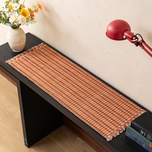 Original Design Modern Simplify Woven Texture Home Decor <strong>Table</strong> <strong>Runner</strong> Cozy Reversible <strong>Use</strong> Kitchen Party Decor <strong>Table</strong> <strong>Runner</strong> - Product Image 3