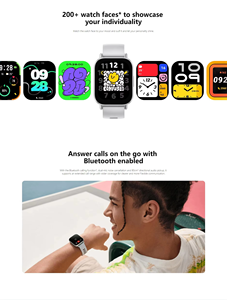 Redmi Watch <span class=keywords><strong>5</strong></span> Reloj inteligente activo <span class=keywords><strong>GPS</strong></span> Rastreador de ejercicios Pantalla AMOLED Control táctil Monitor de ritmo cardíaco a prueba de agua Banda inteligente - Product Image 4