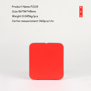 96*96*8Mm Hot Bán Quảng Trường Rỗng Kim Loại Lon Thiếc Với Nắp Bản Lề Bánh Quy Và Cookie Bao Bì Jar Sô Cô La Hộp Quà Tặng - Product Image 6