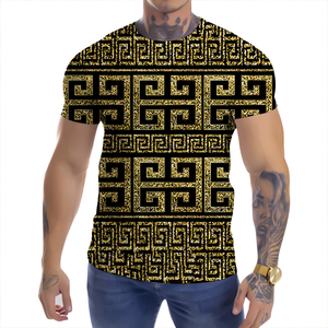 T-Shirt <span class=keywords><strong>Vintage</strong></span> Retrò da Uomo in 100% Poliestere, Nuova Collezione, Vestibilità Regolare per Matrimoni e Feste, Stampa Digitale - Product Image 1