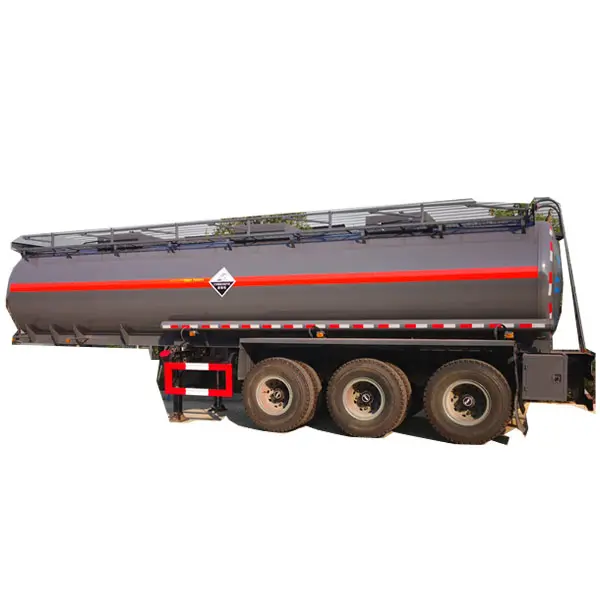 Lieferung kundenspezifischer Flüssigkeits-Ammia-Transportbehälter Semi-Auflieger Chemie-Flüssigkeits-Tank