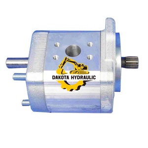 Bomba hidráulica de engranajes 6672051 6650678 6667723 6668882 43214394 para cargadoras de dirección deslizante - Product Image 6