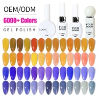 Vernis Gel KUDAN Qualité Salon Sans HEMA ni TPO Auto-Lissant Sans Traces Logo Personnalisé sur Bouteille pour Salons de Manucure et Artistes Ongulaires DIY
