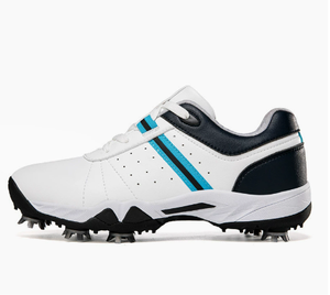 Chaussures de golf à pointes amovibles pour femmes, imperméables, respirantes, légères, à lacets, pour l'entraînement au golf - Product Image 2