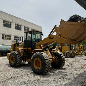 90% Nuevo Cargador frontal Cat 966H usado para la construcción Caterpillar Modelo 966H en buenas condiciones - Product Image 2