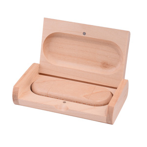 Flashdisk Kayu 2-in-1 Kapasitas Besar 128GB USB Type-C dengan Logo Terukir, Flashdisk USB OTG 64GB dengan Kotak Kayu - Product Image 5