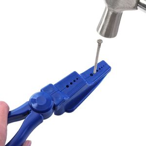 Nail Driving Auxiliary Pliers 1 In Jaw Width <b>Smooth</b> Surface Step Design One Hammer One Nail <b>Tool</b> - Product Image 5