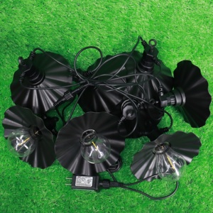 IP65 impermeable inastillable S14 luces de cadena bombillas LED para fiesta de Navidad patio trasero cuadrado calle Jardín Patio - Product Image 5