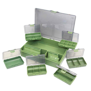 Mini <span class=keywords><strong>caja</strong></span> <span class=keywords><strong>de</strong></span> almacenamiento <span class=keywords><strong>de</strong></span> aparejos <span class=keywords><strong>de</strong></span> <span class=keywords><strong>pesca</strong></span> <span class=keywords><strong>de</strong></span> carpa <span class=keywords><strong>de</strong></span> plástico multifuncional para Stream River accesorio organización <span class=keywords><strong>Plano</strong></span> Rig Terminal - Product Image 4