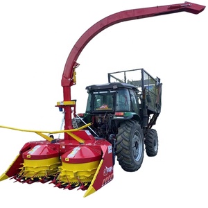 Tractor Mechanical Power Agricultural Mini Combine <b>Harvester</b> Machine Silage Forage Side Forage <b>Harvester</b> Silage <b>Harvester</b> Grass - Product Image 1
