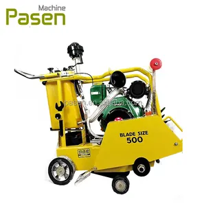 Gasoline engine powered concrete road cutter cement road cutting machine