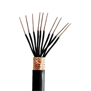 Copper core cross-linked PVC insulated tinned shielded cables for power transmission and control in industrial applications