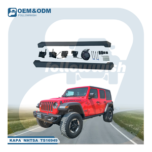 Escalón Eléctrico para Jeep Wrangler JL 2021-2025, <span class=keywords><strong>Repuestos</strong></span> para Automóviles 4x4, Vehículo Eléctrico, para 4 PUERTAS - Product Image 1