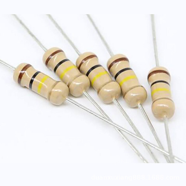 1/8w Carbon Film Resistor 0.125wcf Color Ring Resistor Accuracy 5% Ribbon Resistance 1r-10mr