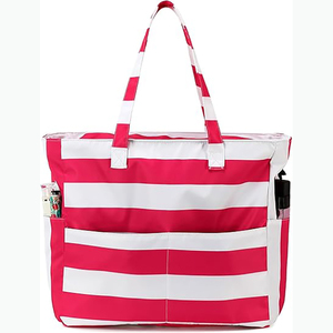 Sac de plage en EVA imperméable, pratique, écologique, élégant, grand, ouvert, avec deux sangles, idéal pour la plage, le soleil et les aventures - Product Image 5