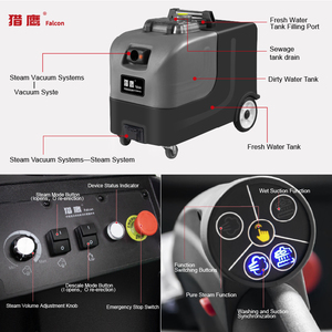 Máy hút bụi hơi nước điện bán chạy, sản xuất tại Trung Quốc, tình trạng mới, máy vệ sinh thảm với chức năng phun và hút - Product Image 4