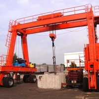 Grue à portique sur rail robuste de 200 tonnes avec télécommande pour le transport de matériaux industriels
