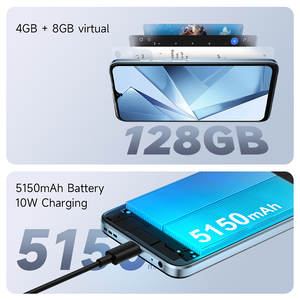 Teléfono Inteligente LAGENIO A10 Pro Económico, 12 GB + 128 GB, 6.52 Pulgadas, 90 Hz, 500 nit, 5150 mAh, 4G, para Trabajo Diario y Exploración al Aire Libre - Product Image 2