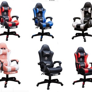 Xeersi Gaming <b>Chair</b> Pu Leather Executive <b>Chair</b> With Lumbar Support For Home Office Desk Use - Product Image 2