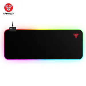 Kualitas Tinggi Diperpanjang Ukuran RGB Lembut Cloth Gaming Mouse Pad Fantech MPR800S Firefly