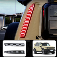 Lampu Pilar Pintu Belakang Chery ICAR V27, Lampu Rem Terpasang Tinggi, Lampu LED Mengalir, Aksesoris ICAUR V27