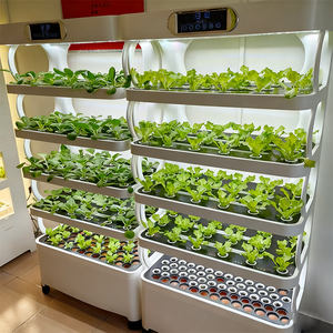 Commercial <b>Small</b> Indoor Vertical Aquaponic Plant Growing System with Pump LED Grow <b>Lights</b> Automatic Irrigation Skyplant - Product Image 5
