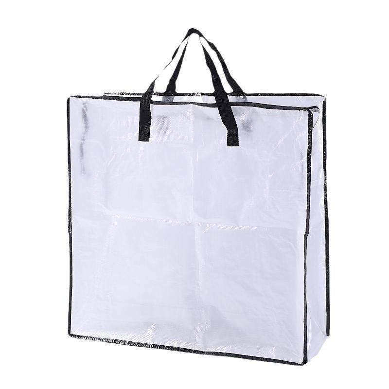 Black edge middle zipper 66*66*22