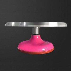 Mâm xoay làm bánh bằng hợp kim nhôm, đế xoay bánh tròn, giá đỡ bánh xoay - Product Image 6