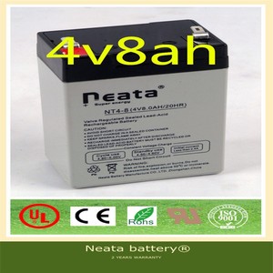 Batería recargable sellada <span class=keywords><strong>de</strong></span> plomo-ácido MF <span class=keywords><strong>de</strong></span> 4V 8Ah 20Hr <span class=keywords><strong>para</strong></span> iluminación <span class=keywords><strong>de</strong></span> <span class=keywords><strong>emergencia</strong></span> - Product Image 2