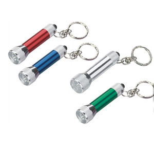 Huayi giá rẻ bán buôn tùy chỉnh nhôm mini LED móc chìa khóa đèn pin Torch - Product Image 1