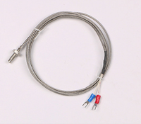 Sonde de contrôle de température de type vis M6 haute précision K J E, thermocouple de surface, extrémité de surface, fil de détection 1-5M, résolution 1C, ODM