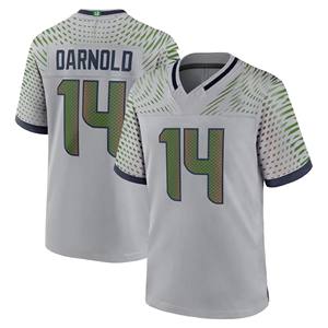 Nueva Ciudad de Seattle de Tercera Generación 10 #   Kupp 14 #   Darnold 7 # Smith 11 # Jersey de Fútbol Americano Smith-Njigba Cosido - Product Image 3