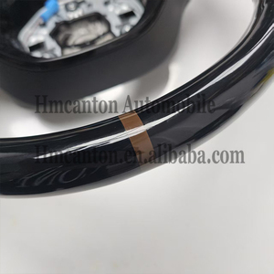 Volant de voiture en cuir perforé noir piano le plus populaire pour BMW Série G M3 G20 G30 G80 M4 G82 M5 CS - Product Image 3