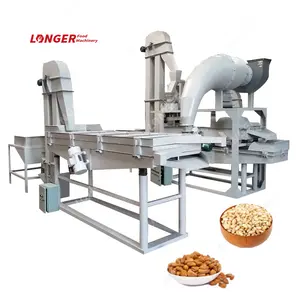 Buckwheat Hulls Removing Machine Carthamus Seeds Shelling Dehulling Peeling Hemp Seed Decorticator