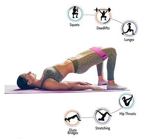 Banda de resistencia elástica deportiva de tela para glúteos femeninos <span class=keywords><strong>y</strong></span> cinturón de entrenamiento de <span class=keywords><strong>piernas</strong></span>, anillo de resistencia circular - Product Image 5