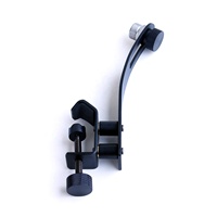 Microphone pour batterie Support de clip antichoc pour batterie Show Studio Rim Mic Clamp Bracket Drum Rack Clip