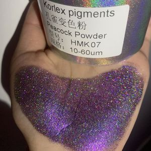 Wholesale Price Cosmetic Grade <strong>Holographic</strong> Chameleon <strong>Pigment</strong> Peacock <strong>Holographic</strong> Powder - Product Image 4