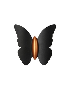 Nouvelle applique murale LED papillon en aluminium, étanche, simple et créative, pour bureau, chambre, salon, intérieur/extérieur, style nordique - Product Image 5