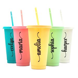 แก้วน้ำเก็บความเย็นพร้อมฝาและหลอด ขนาด 24 ออนซ์  แบบมีกลิตเตอร์  สำหรับกาแฟเย็น  แก้วน้ำแบบพกพา  ขวดน้ำ  พร้อมสกรีนโลโก้ตามสั่ง - Product Image 1