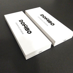 Boîte-cadeau <span class=keywords><strong>en</strong></span> <span class=keywords><strong>carton</strong></span> <span class=keywords><strong>rigide</strong></span> de type LOW quantité minimale de commande avec couvercle super <span class=keywords><strong>rigide</strong></span> personnalisé et plateau intérieur <span class=keywords><strong>en</strong></span> éponge noire emballage pour <span class=keywords><strong>assiette</strong></span> <span class=keywords><strong>en</strong></span> céramique - Product Image 6