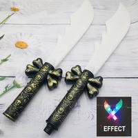 Épée lumineuse LED YT Pirate, jouet promotionnel, cadeaux, épée clignotante avec poignée pour Halloween et fêtes