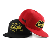 Casquette Snapback à visière plate avec logo brodé personnalisé, style hip-hop, casquettes de baseball réglables pour hommes et femmes