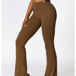 Skinnyyoga sweat à capuche pomme entraînement polaire ensembles croisés maternité vêtements de sport coton <span class=keywords><strong>femme</strong></span> Oem costume et rose Leggings droits Flare - Product Image 1